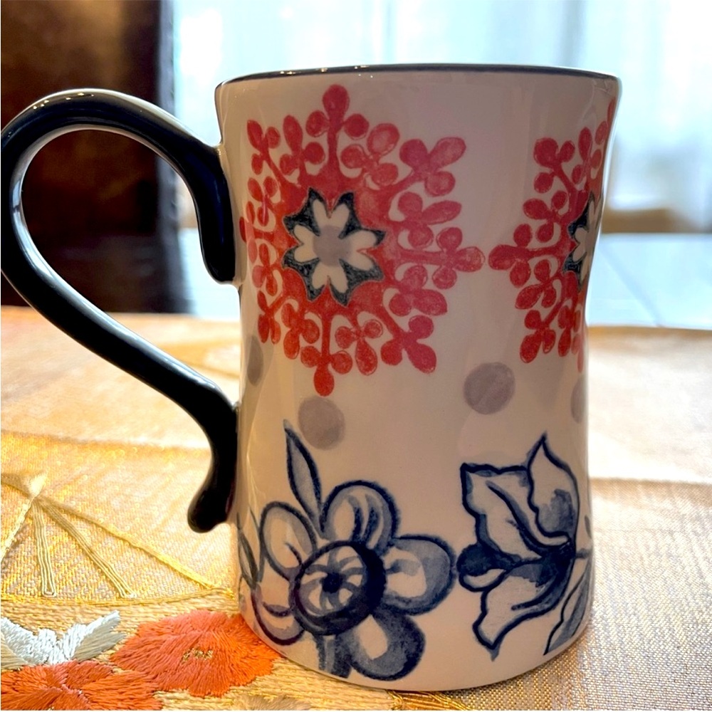 NWOT Anthropology Coffee Cup “ Never used”